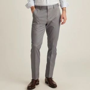Bonobos Mens Grey Stretch Weekday Warrior Dress Pants